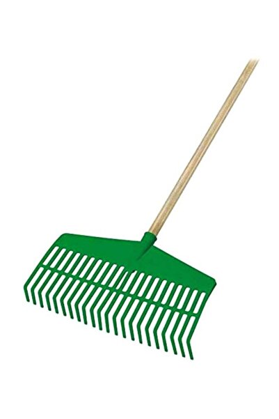 trapp مجرفة حديقة فاخرة بمقبض خشبي أخضر/بيج