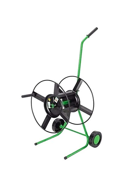 trapp عربة بكرة خرطوم مزودة بعجلتين سوداء/خضراء