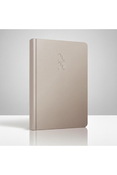 GENC DIJITAL BASKI 2026 107-ECK Cusut cu ață - Copertă rigidă 17x24 Agenda zilnică - 336 pagini (turcă-engleză-germană-rusă)