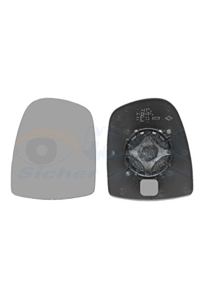 VAN WEZEL Sticla Oglinda Oglinda Retrovizoare Exterioara Stanga Nissan Primastar