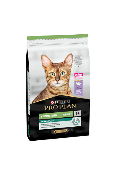 PURINA NESTLE Purina Pro Plan Sterilised Adult 1+ Renal Plus, Curcan, 10 kg