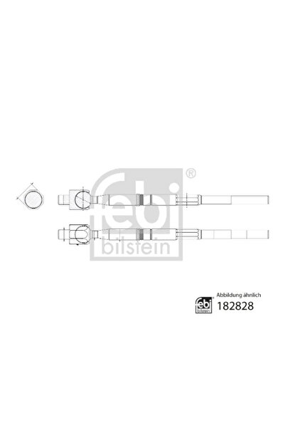 FEBI BILSTEIN Articulatie Axiala Cap De Bara Axa Fata Dreapta Isuzu D-Max 2/D...