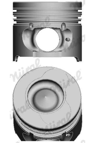 NÜRAL Piston Dacia Logan/Sandero Nissan Almera 2/Micra 3/Note