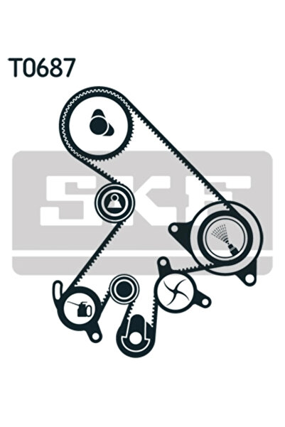 SKF Water Pump + Timing Belt Set Toyota Avensis/Corolla