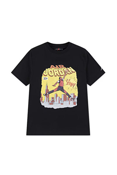 Nike ΠΑΙΔΙΚΟ ΜΠΟΥΜΕΛΟ ΜΑΥΡΟ ΒΑΜΒΑΚΙ ΜΕ ΣΧΕΔΙΟ JORDAN 95F315