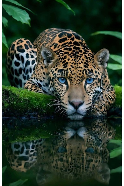 Dialands Mozaik لوحة فنية من الفسيفساء الماسية من دايلاندز مقاس 42×65 سم T053...