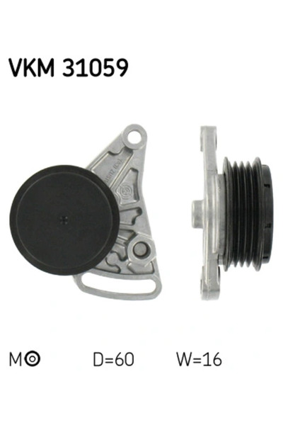 SKF Timing Belt Tensioner Audi A4 B5/A6 C4/A6 C5 Vw Passat B5