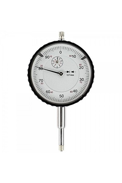 EXPERT Mechanical Dial Gauge 10 mm with 2 Needles and Small Dial Totalizer