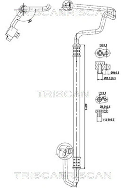 TRISCAN Conducta Presiune Variabila Aer Conditionat Vw Load Up/Up!