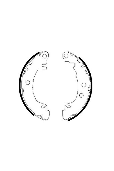Bosch Brake Shoe Set Renault Megane 1