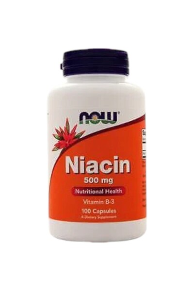 Now Now Foods, Niacin, 500 mg, 100 Veg Capsules
