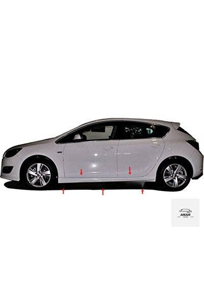 Akar opel astra j kasa marşpiyel takımı boyasız (ham) fiberglass