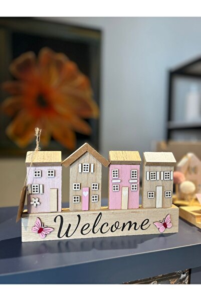 Sıla Arman Hobi & Sanat Hoşgeldin Yazılı Ev Obje