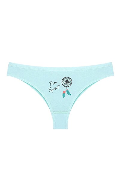 Öts Chiloți pentru femei, 3 piese, imprimați, brazilian (96% bumbac - 4% elastan)