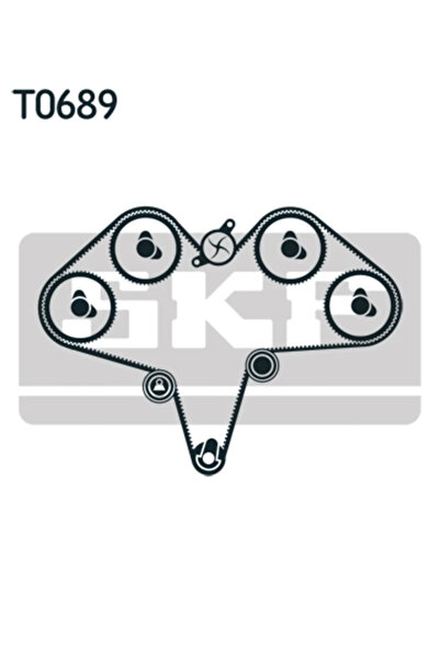 SKF Timing Belt Set Mitsubishi Pajero 2/Pajero 3
