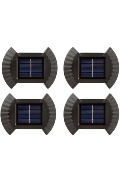 OEM Set 4 lămpi solare cu lumină bidirecțională 4 LED-uri