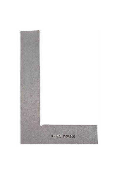 EXPERT Pătrat simplu, drept, 100 x 70 mm, precizie 0,04 mm