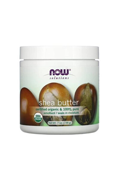 Now Pure and Organic Shea Butter Cream for Hair and Body - 198g