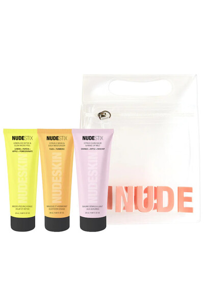 NUDESTIX Σετ περιποίησης δέρματος 3 βημάτων με εσπεριδοειδή 3x20 ml, 3 x 20 ml