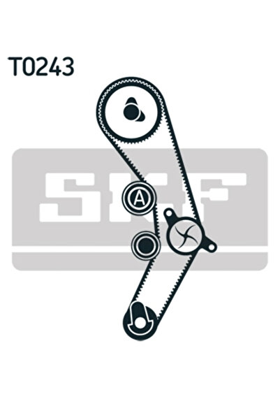 SKF Timing Belt Set Audi A3/A4 B5/A6 C5 Seat Alhambra/Cordoba/Ibiza 2