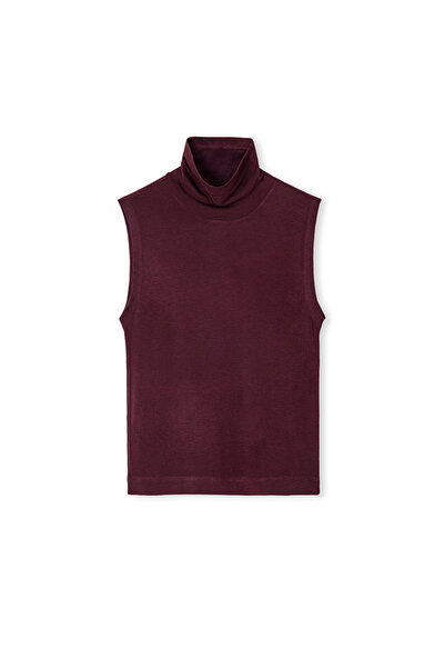 İpekyol High Collar Basic T-Shirt