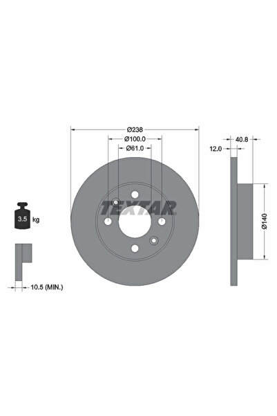 Krieger Disc Frana Renault 11/21/9