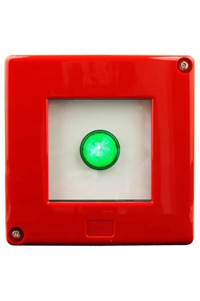 Other Semnal luminos LED verde 24V/230V - carcasă roșie