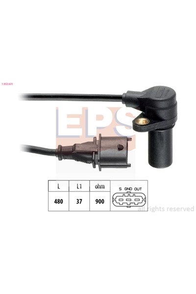 Eps Senzor Impulsuri Arbore Cotit Alfa Romeo 145/146/147 Fiat Doblo Microbus/...