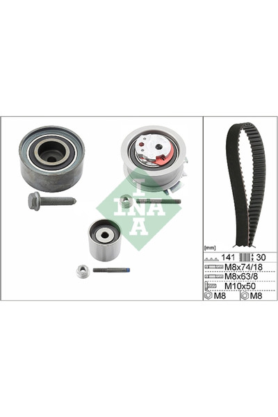 FAG Set Curea De Distributie Audi A3/A4 B7/A6 C6 Dodge Caliber 2003-2017