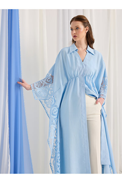 Store Wf Baby Blue Kimono Kaftan