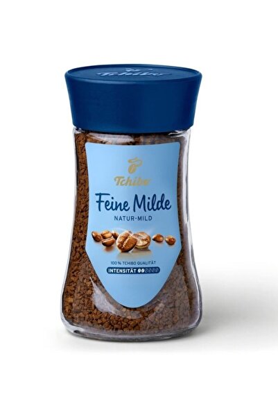 Tchibo Feine Milde 100 g x 6 Adet | Hafif Aromalı Instant Kahve | %100 Arabica