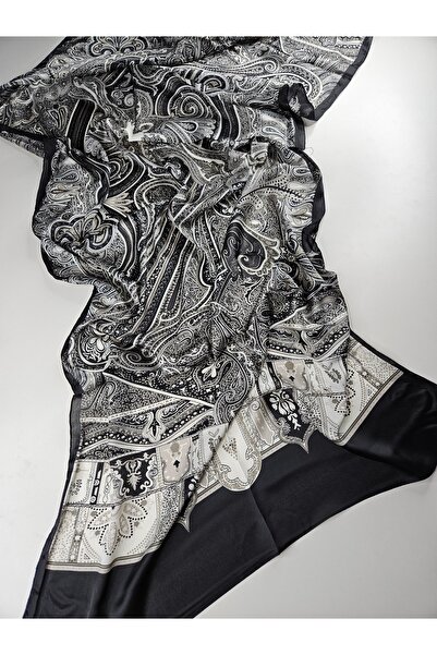 sem oyuncak Luxury Voile Silk Shawl Hijab Foulard Scarf Shawl Ethnic Pattern 70 X 180 cm