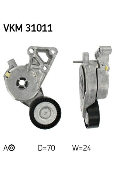 SKF Обтегач на ангренажен ремък Audi A3/TT Seat Alhambra/Cordoba/Ibiza 2