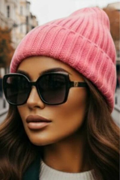 Trenderrs Women's Soft Textured Thick Ribbed Soft Wool Beret