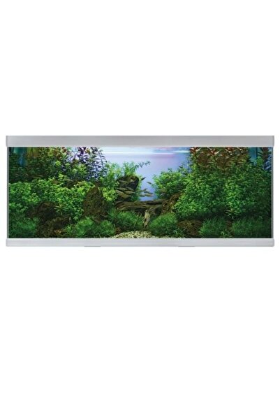 AKVASTABIL حوض أسماك من الزجاج المدمج - فضي