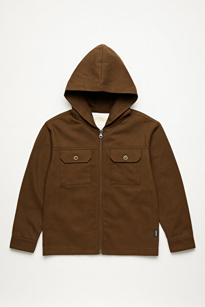 tinytrends Boy's Hooded Roussillon Gabarin 100% Cotton Bottom Top 3-Piece Suit