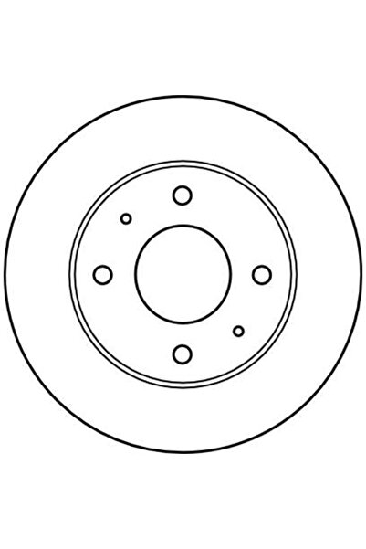 TRW Disc Frana Mitsubishi Carisma/Galant 6/Galant 7 Proton Perdana
