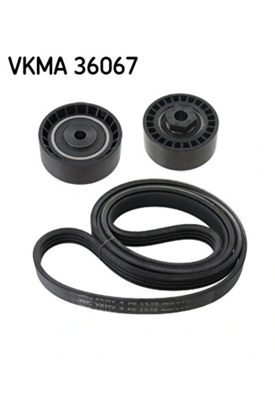 SKF Set Curea Transmisie Cu Caneluri Dacia Logan/Sandero Nissan Kubistar Caro...