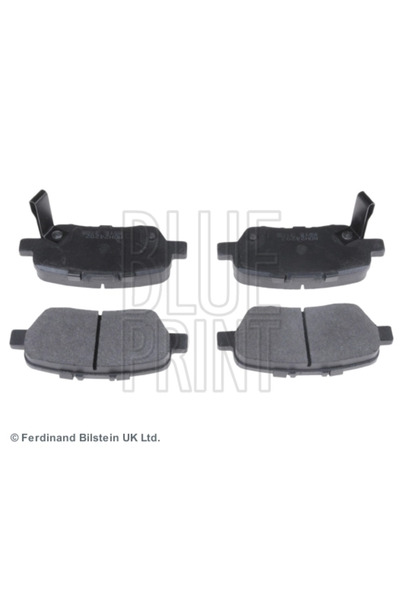 BLUE PRİNT Комплект спирачни накладки за дискови спирачки за заден мост Honda...