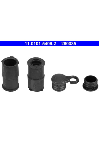 Ate Комплект водещи втулки за спирачен апарат Audi 100 C3 Limousine/80 B3 Lim...