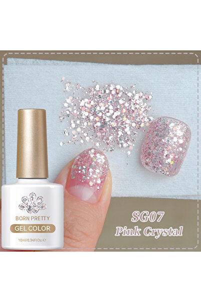Born Pretty Glitter Gel Polish/Simli Pullu Kalıcı Oje(SG07)-10ml