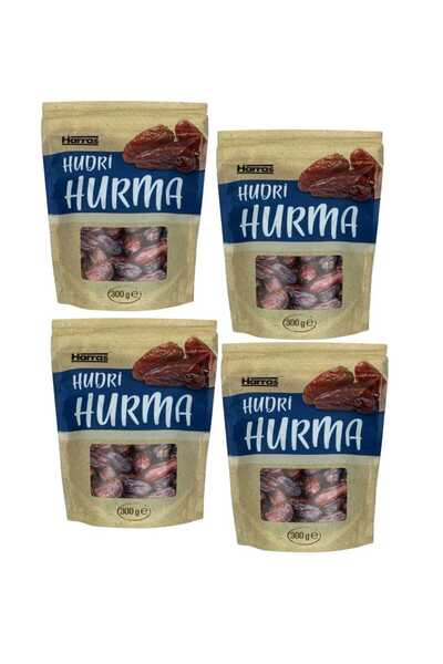 Harras İthal Taze Hudri Hurma Yumuşak Etli Doğal 4 Adet X 300 gr