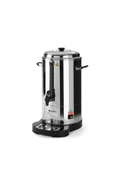 HENDI Percolator Hendi, 1500 W, 15 L, Perete dublu, Anti-picurare, Indicator decalcificator