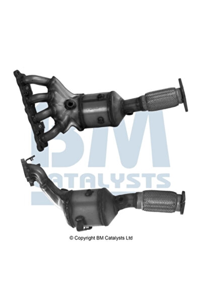 BM CATALYSTS Catalizator Ford B-Max/Fiesta 6/Ka+ 3