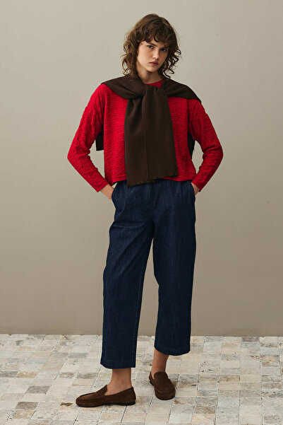 Fahhar Square Piece Scarf Dark Brown