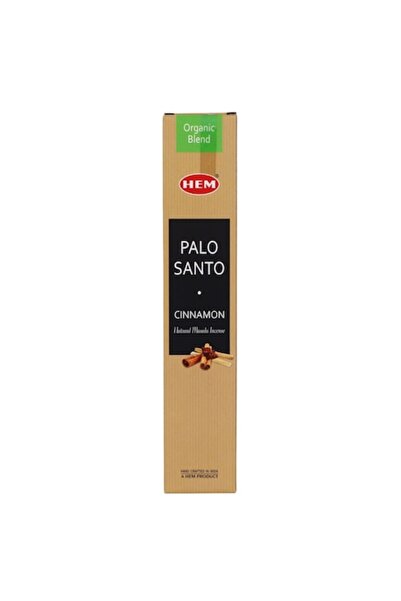 Hem Premium Incense Sticks, Palo Santo Wood and Cinnamon, Blend, 15 g