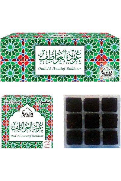 dukhni Oud Al Awatef Bakhoor Celebration Pack (12 units of 9 pcs each)