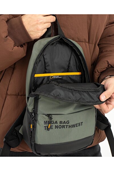 MEGA THE NORTHWEST Outdoor Series Impermeable Water-Repellent Fabric Stylish and Functional Backpack