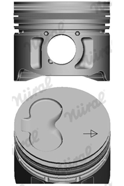 NÜRAL Piston Audi 100 C3/100 C4/80 B3 Limousine Seat Cordoba/Ibiza 2/Inca