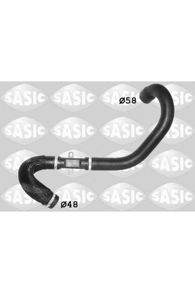 SASIC Маркуч за всмукателен турбокомпресор Citroen C4 1 Peugeot 307